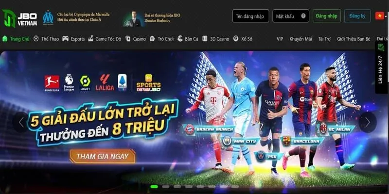 JBO – Tân Binh Đầy Tiềm Năng